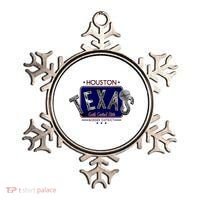 Houston Texas Land of the Free Logo Ornament thumb 0