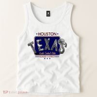 Houston Texas Land of the Free Logo Tank Top thumb 2