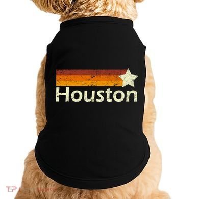 Houston Texas Vintage Star Logo Doggie Tank