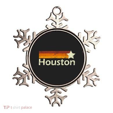 Houston Texas Vintage Star Logo Ornament