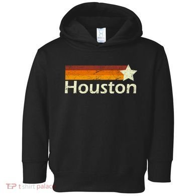 Houston Texas Vintage Star Logo Toddler Hoodie