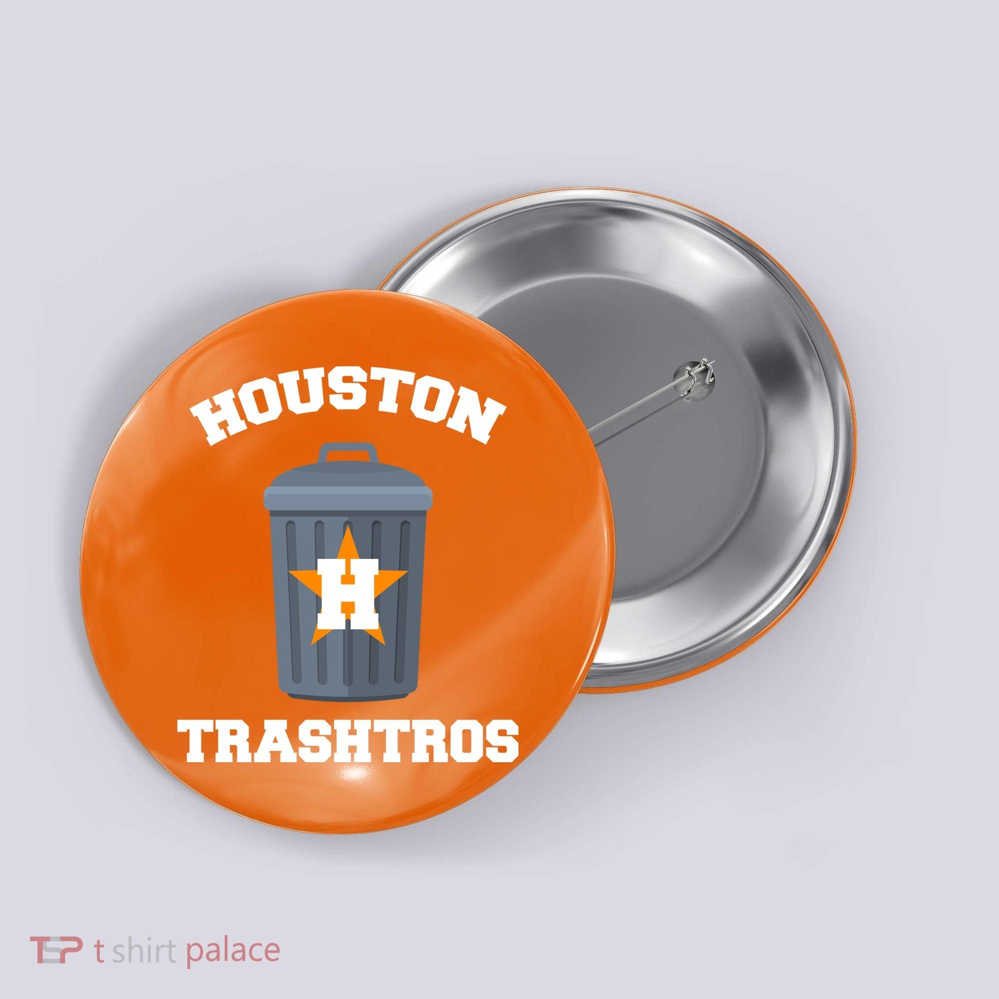 Houston Trashros Button