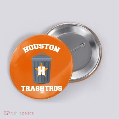 Houston Trashros Button