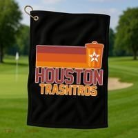 Houston Trashtros Controversy Golf Towel thumb 1