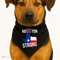 Houston US Strong Texas State Flag USA-Made Doggie Bandana thumb 1