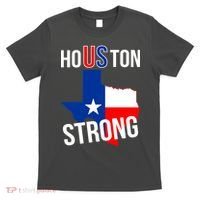 Houston US Strong Texas State Flag T-Shirt thumb 0