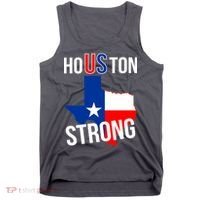 Houston US Strong Texas State Flag Tank Top thumb 0