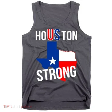 Houston US Strong Texas State Flag Tank Top