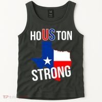 Houston US Strong Texas State Flag Tank Top thumb 2