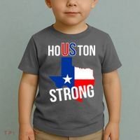 Houston US Strong Texas State Flag Toddler T-Shirt thumb 2