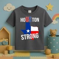 Houston US Strong Texas State Flag Toddler T-Shirt thumb 3