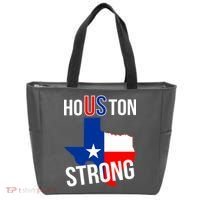 Houston US Strong Texas State Flag Tote Bag thumb 0