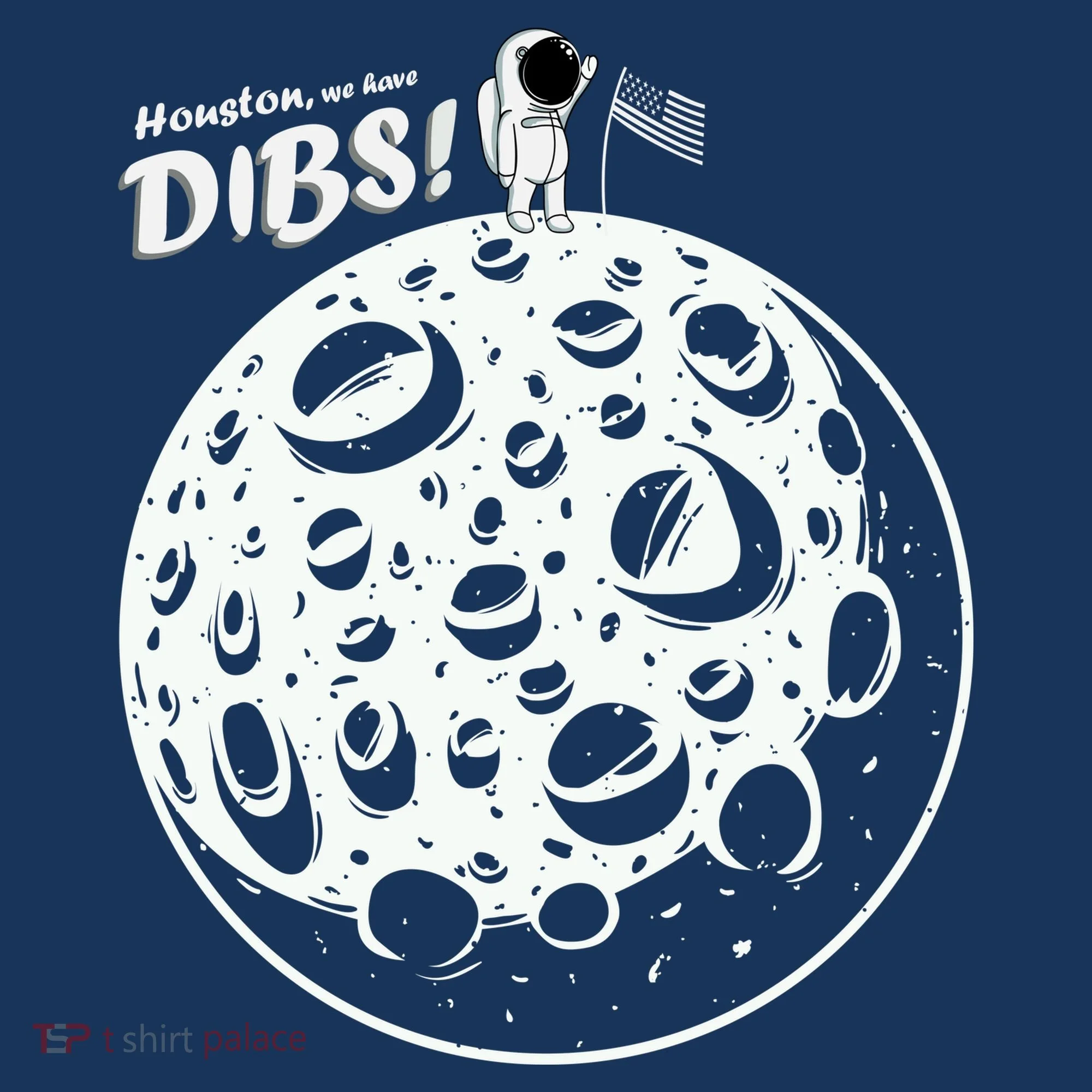 Houston We Have Dibs Doggie Tank