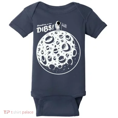 Houston We Have Dibs Baby Bodysuit