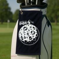Houston We Have Dibs Golf Towel thumb 2
