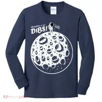 Houston We Have Dibs Kids Long Sleeve Shirt thumb 0