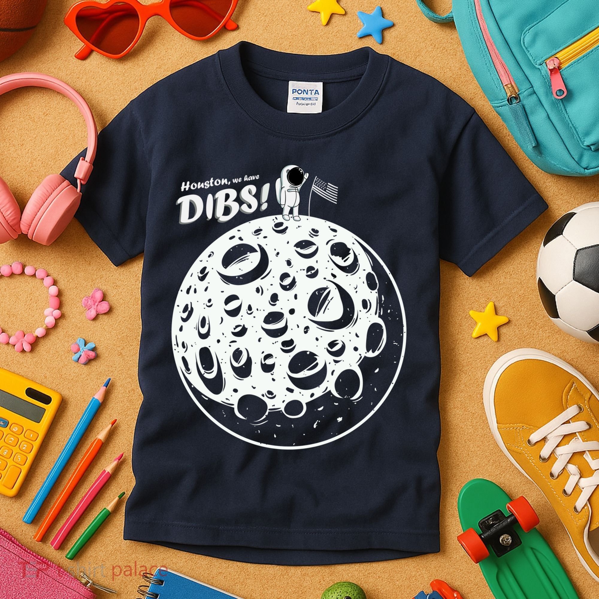 Houston We Have Dibs Kids T-Shirt