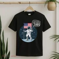 Houston We Have Dibs Moon Landing T-Shirt thumb 2
