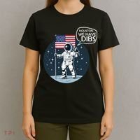 Houston We Have Dibs Moon Landing T-Shirt thumb 4