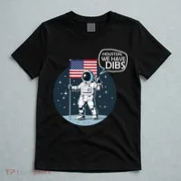 Houston We Have Dibs Moon Landing T-Shirt thumb 5