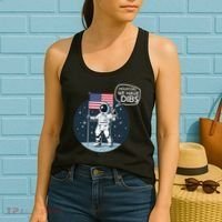 Houston We Have Dibs Moon Landing Women's Tank Top thumb 2