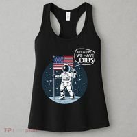 Houston We Have Dibs Moon Landing Women's Tank Top thumb 3