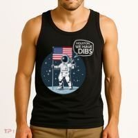 Houston We Have Dibs Moon Landing Tank Top thumb 3