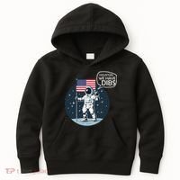 Houston We Have Dibs Moon Landing Kids Hoodie thumb 0