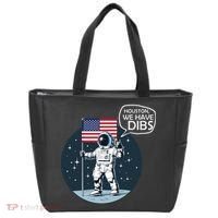 Houston We Have Dibs Moon Landing Tote Bag thumb 0
