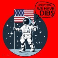 Houston We Have Dibs Moon Landing Santa Hat thumb 1