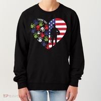 Honoring Our Veterans Day Thank You For Your Service Women's Sweatshirt thumb 0