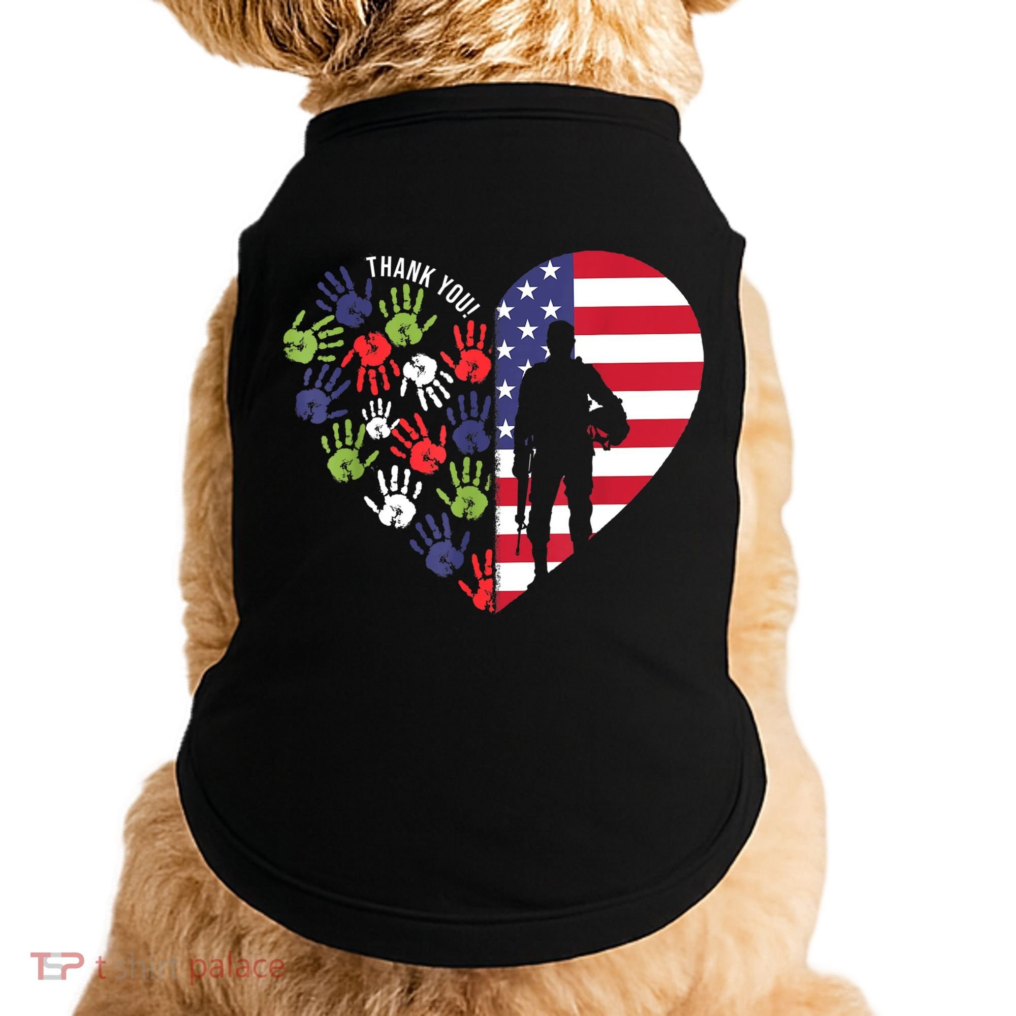 Honoring Our Veterans Day Thank You For Your Service Doggie Tank