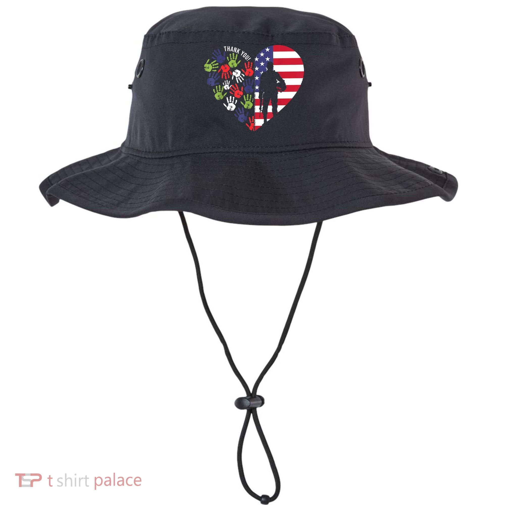 Honoring Our Veterans Day Thank You For Your Service Bucket Hat