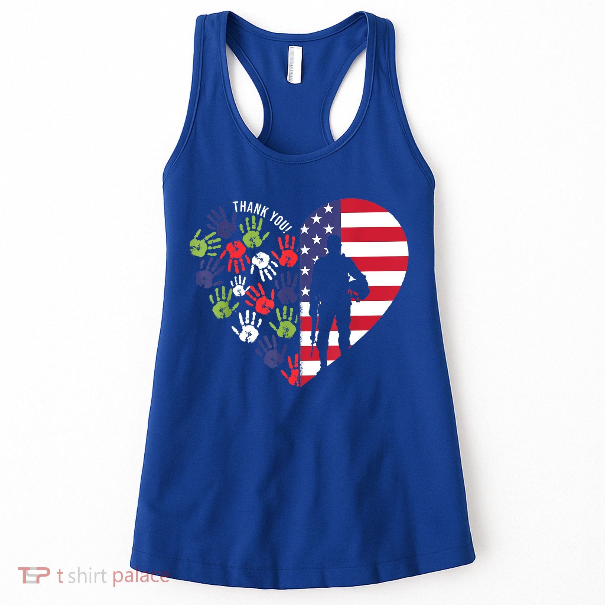 Honoring Our Veterans Day Thank You For Your Service Women's Tank Top