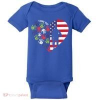 Honoring Our Veterans Day Thank You For Your Service Baby Bodysuit thumb 0