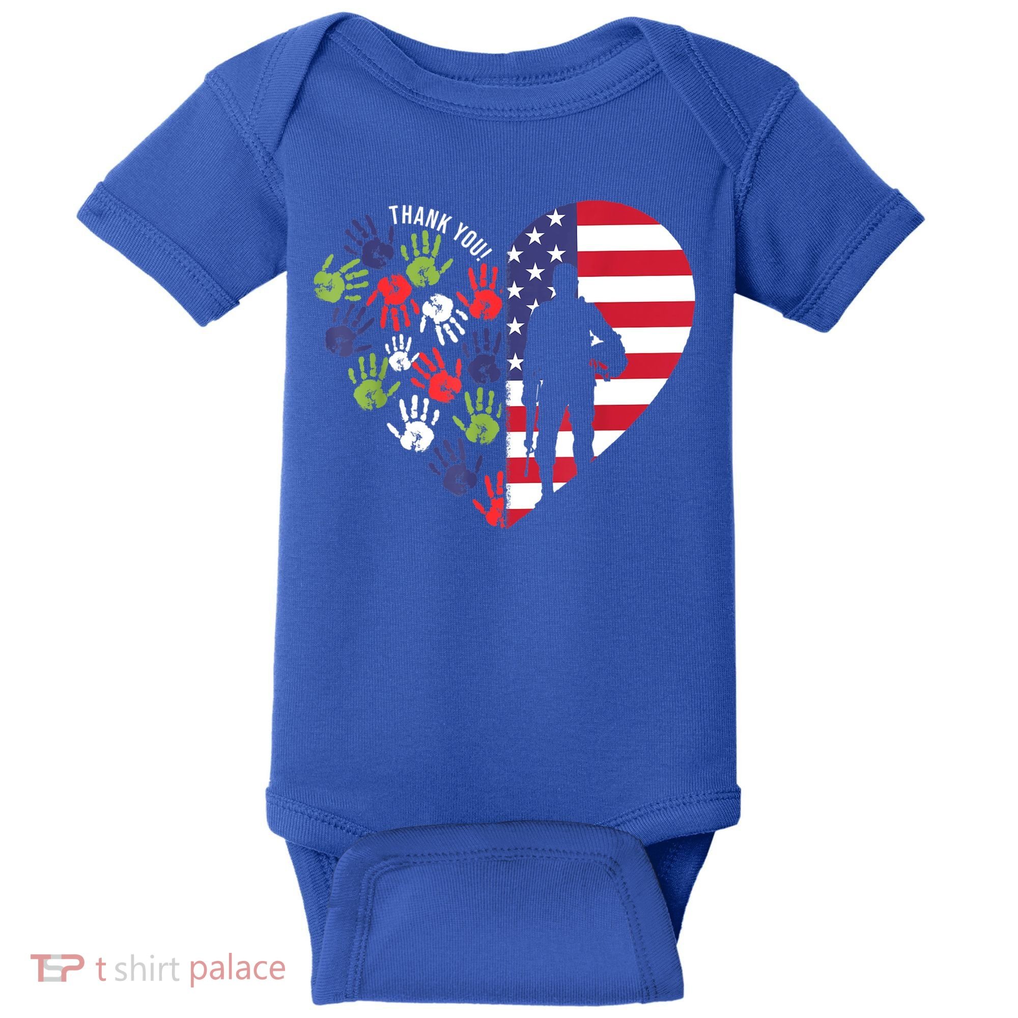Honoring Our Veterans Day Thank You For Your Service Baby Bodysuit