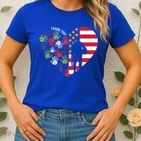 Honoring Our Veterans Day Thank You For Your Service Women's T-Shirt thumb 2
