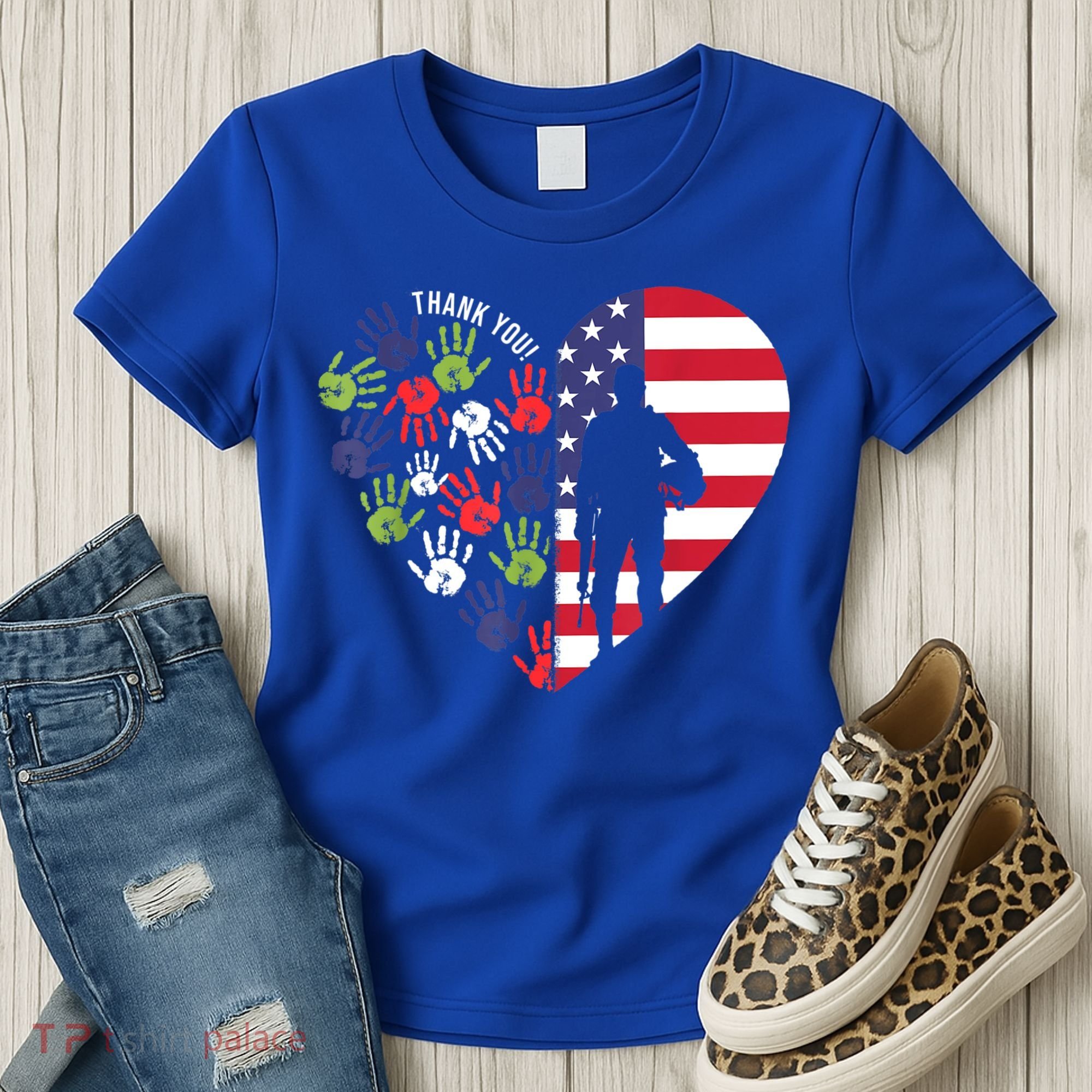 Honoring Our Veterans Day Thank You For Your Service Women's T-Shirt