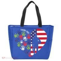 Honoring Our Veterans Day Thank You For Your Service Tote Bag thumb 0