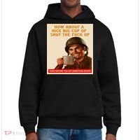 How About A Nice Big Cup of Shut The Fuck Up District V.I.T. Heavyweight Hoodie thumb 0