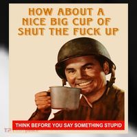 How About A Nice Big Cup of Shut The Fuck Up Toddler Fine Jersey T-Shirt thumb 2