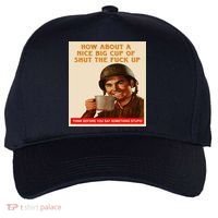How About A Nice Big Cup of Shut The Fuck Up Five-Panel Snapback Cap thumb 0