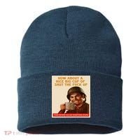 How About A Nice Big Cup of Shut The Fuck Up Sustainable Knit Beanie thumb 0