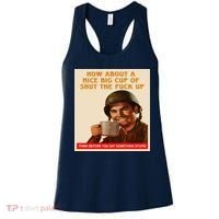 How About A Nice Big Cup of Shut The Fuck Up Women's Tank Top thumb 0