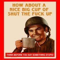How About A Nice Big Cup of Shut The Fuck Up Santa Hat thumb 1