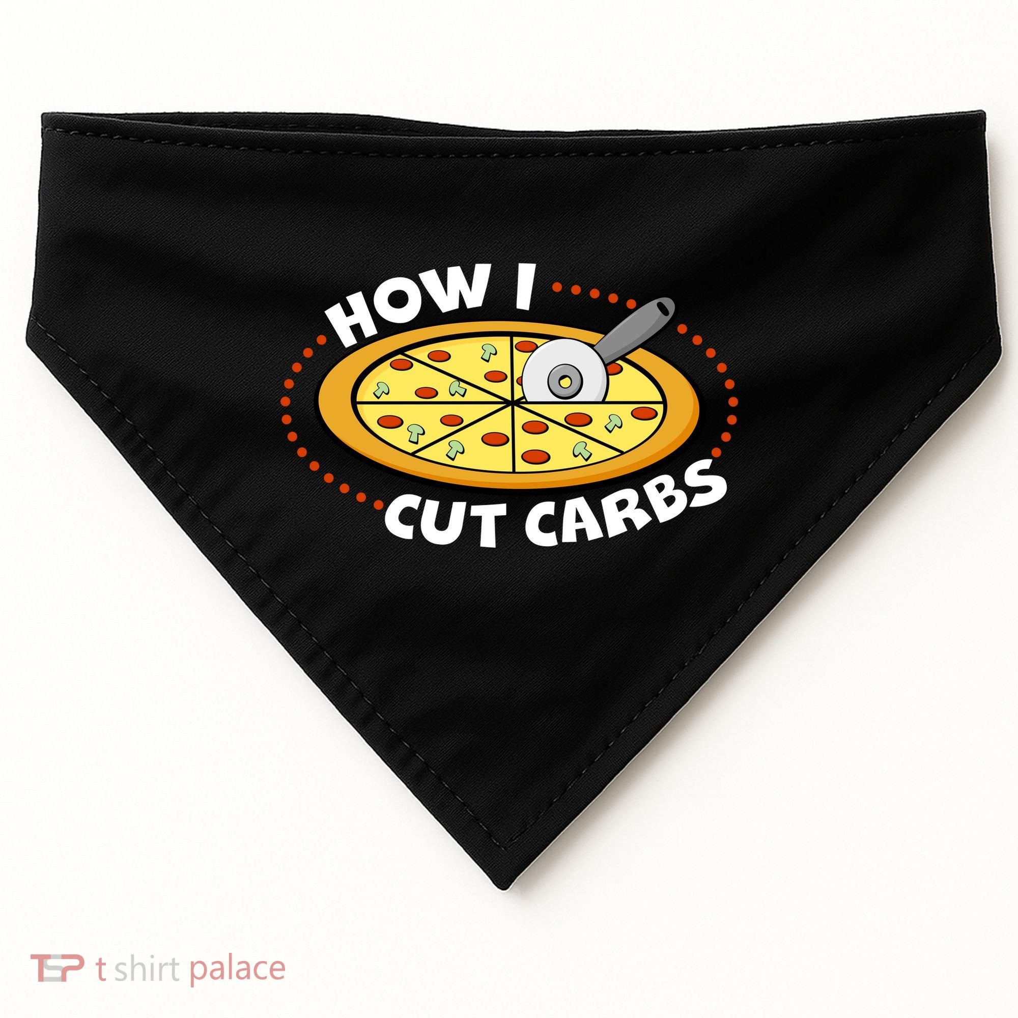 How I Cute Carbs USA-Made Doggie Bandana