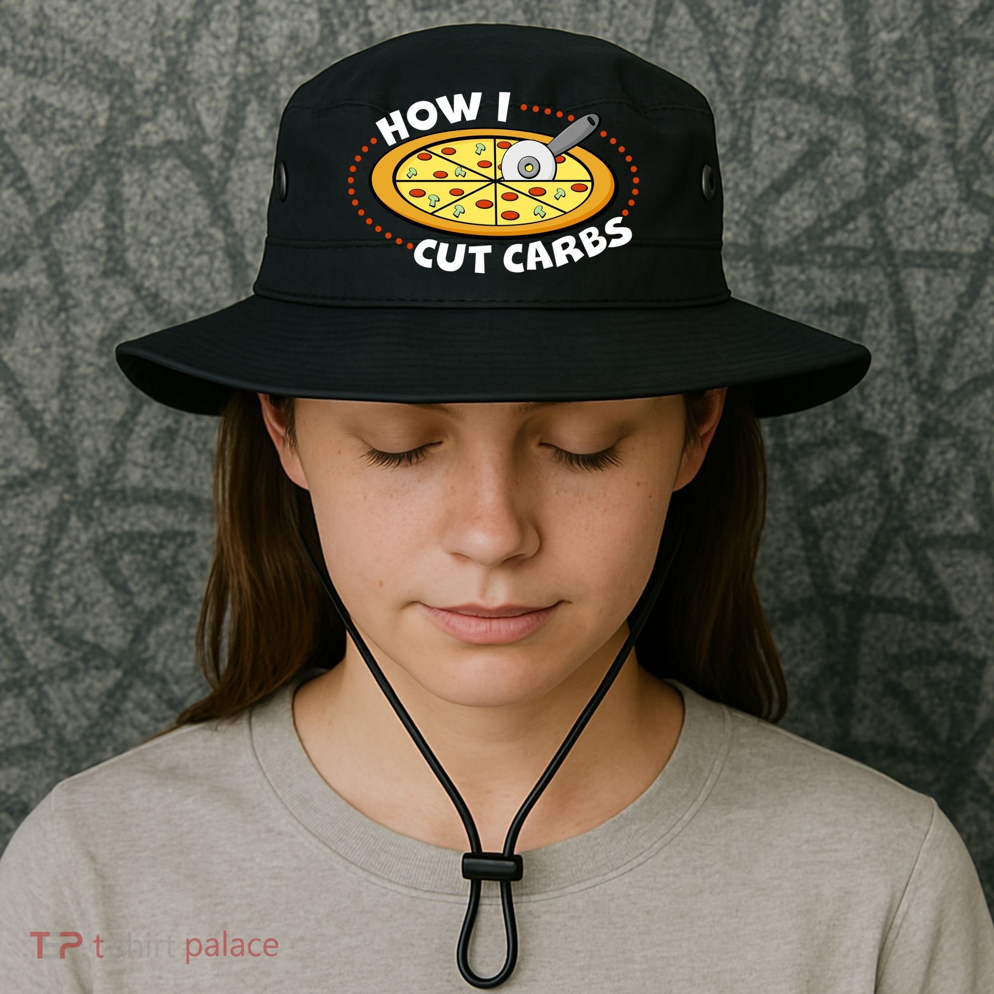 How I Cute Carbs Bucket Hat