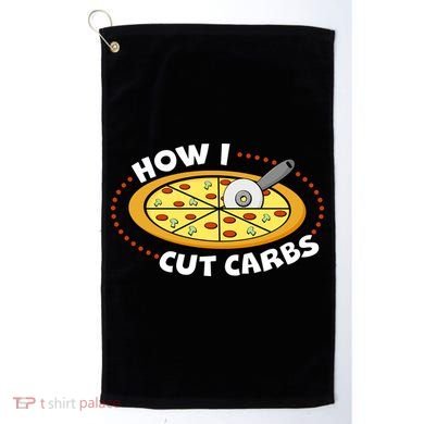 How I Cute Carbs Golf Towel