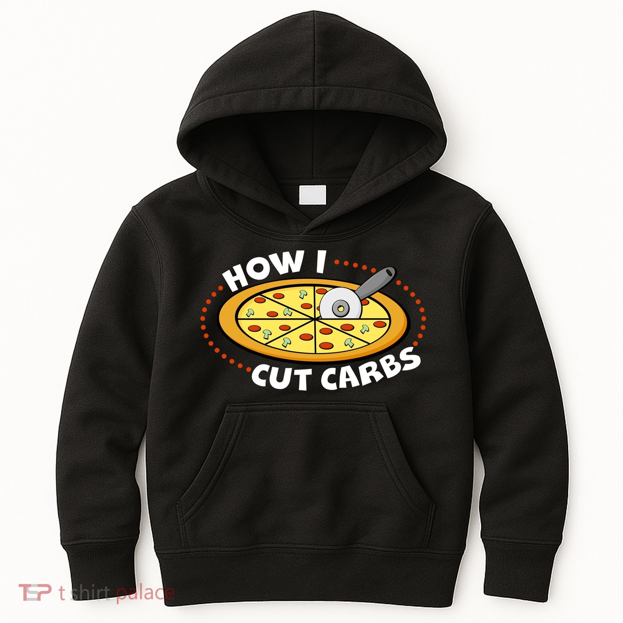 How I Cute Carbs Kids Hoodie