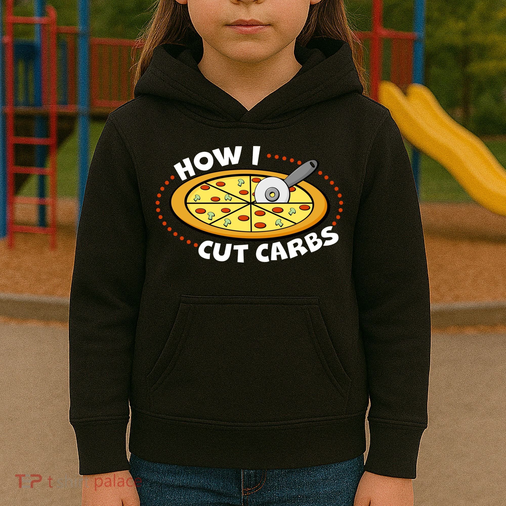 How I Cute Carbs Kids Hoodie